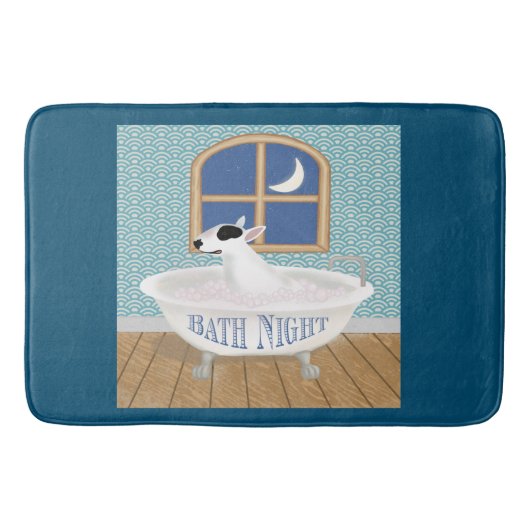 Rex the TV Terrier Bath Night Bath Mat (Voorkant)