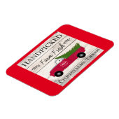 Rex the TV Terrier Country Kerstmagneet Magneet (Linkerzijde)