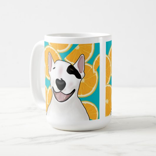 Rex the TV Terrier Fruits Mok (Voorkant links)