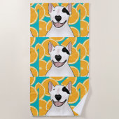 Rex the TV Terrier Fruits Tas Strandlaken (Voorkant)