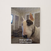 Rex the TV Terrier grappige puzzel Legpuzzel (Verticaal)