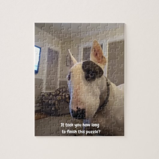 Rex the TV Terrier grappige puzzel Legpuzzel (Verticaal)