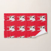 Rex the TV Terrier Holiday Hand Towel, Cookie Handdoek (Handdoek)