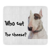 Rex the TV Terrier humorised Cutting board Snijplank (Voorkant)