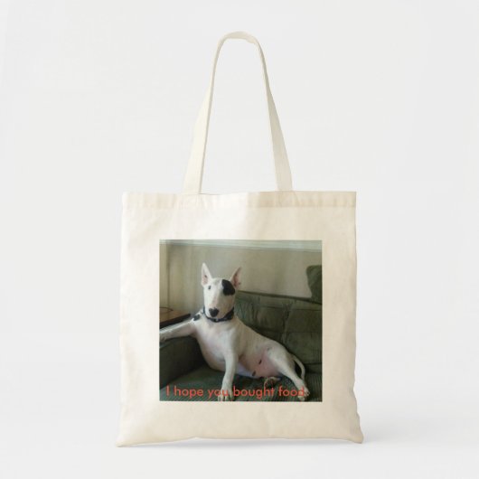 Rex The TV Terrier "Ik hoop dat je eten gekocht he Tote Bag (Voorkant)
