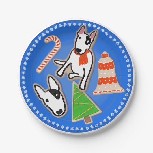 Rex The TV Terrier kerstGoodies paper bord (Voorkant)