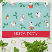 Rex the TV Terrier "Merry, Merry" Dish Towel Theedoek (Gevouwen)
