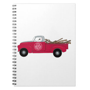 Rex the TV Terrier Red Truck Notitieboek