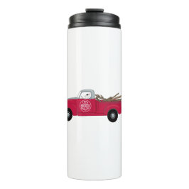 Rex the TV Terrier Red Truck Thermosbeker