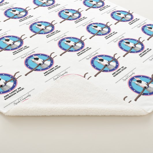 Rex The TV Terrier, Rex bkanket Sherpa Deken (3/4)