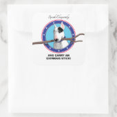 Rex The TV Terrier Spreek Eloquently Stickers (Tas)