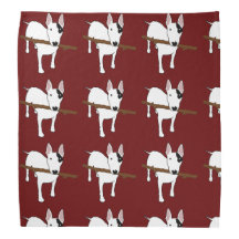 Rex the TV Terrier Stick of the Day bandanna