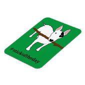 Rex The TV Terrier, stok op de dagmagneet Magneet (Linkerzijde)