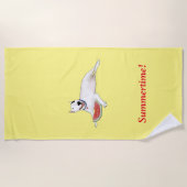 Rex the TV Terrier Summertime! Strandlaken (Voorkant)