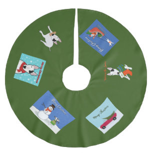 Rex the TV Terrier Tree Skirt Kerstboom Rok