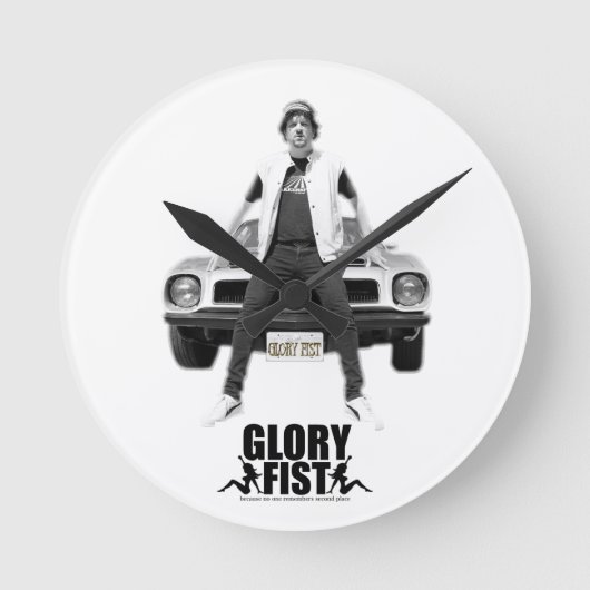 Rex Thunder Clock Ronde Klok (Voorkant)