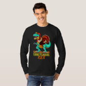 Rex Turkeysaurus Rex Dino Turkey Toddler Boys Than T-shirt (Voorkant volledig)