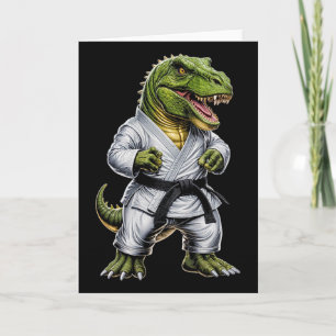 Rex Vechtkunst Dinosaur Karate Judo Bjj Vechters  Kaart