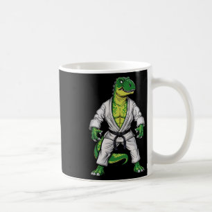 Rex Vechtkunst Dinosaurus Jiu-jitsu Bjj Karate  Koffiemok