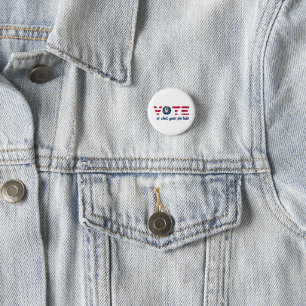 Rex Vote Pin Ronde Button 3,2 Cm