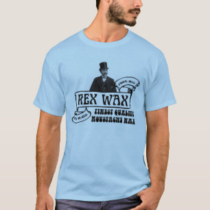 Rex Wax: Handmade Mustache Wax T-shirt