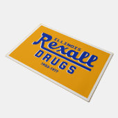 Rexall Drugs of Illinois - 1903-1977 Deurmat (Schuin)