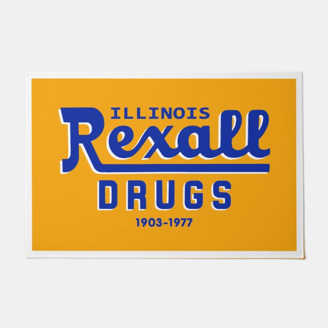 Rexall Drugs of Illinois - 1903-1977 Deurmat (Voorkant)