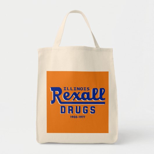 Rexall Drugs of Illinois - 1903-1977 Tote Bag (Voorkant)