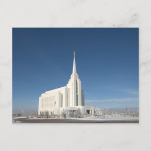 Rexburg LDS Temple Briefkaart