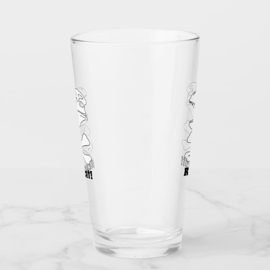 "Rexcellent" T. rex Dinosaurus schedel en Kruisbee Glas (Rechts)