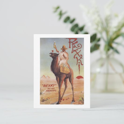 Rexki - King of Before Dinner Liqueurs Briefkaart (Staand voorkant)