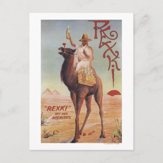 Rexki - King of Before Dinner Liqueurs Briefkaart (Voorkant)