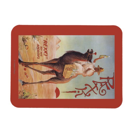 Rexki - King of Before Dinner Liqueurs Magneet (Horizontaal)