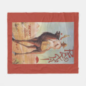 Rexki - koning van voor het eten liqueurs fleece deken (Voorkant (Horizontaal))