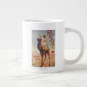 Rexki - koning van voor het eten liqueurs grote koffiekop (Rechts)