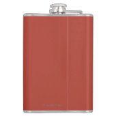 Rexki - koning van voor het eten liqueurs heupfles (Achterkant)