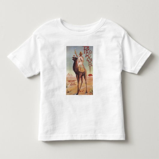 Rexki - koning van voor het eten liqueurs kinder shirts (Voorkant)