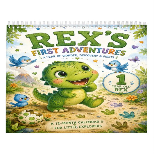 Rex's Eerste Avonturen Kalender (Hoes)