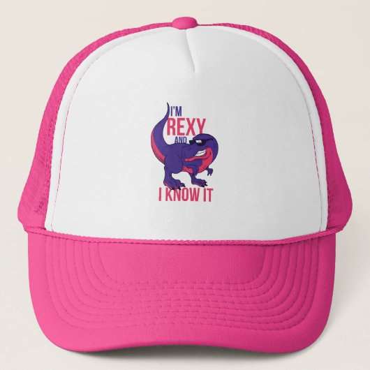 Rexy Pun Trucker Pet (Voorkant)