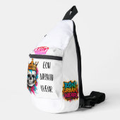 rey calavera sling bag (Rechterhoek)