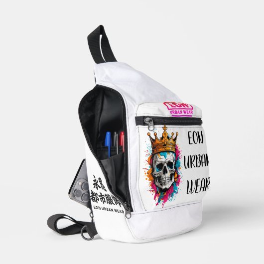 rey calavera sling bag (Open)
