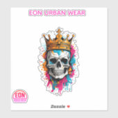 REY CALAVERA STICKER (Vel)