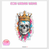 REY CALAVERA STICKER (Vel)