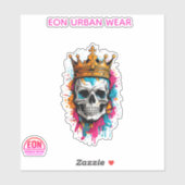 REY CALAVERA STICKER (Vel)