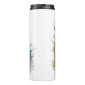 Rey de la Selva: Majestuoso Gorila Espald Thermosbeker (Achterkant)