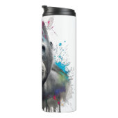 Rey de la Selva: Majestuoso Gorila Espald Thermosbeker (Geroteerd rechts)