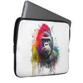 Rey de la Selva: Majestuoso Gorila Laptop Sleeve (Voorkant Rechts)