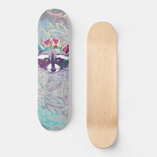 Rey Mapache ·#Tabla de skate Persoonlijk Skateboard (Voorkant)