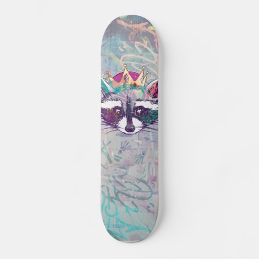 Rey Mapache ·#Tabla de skate Persoonlijk Skateboard (Voorkant)