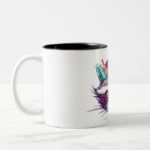 Rey Mapache #Taza Tweekleurige Koffiemok (Links)